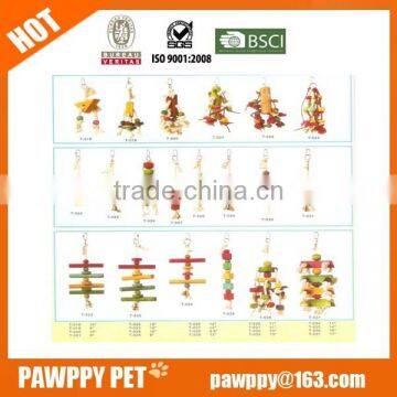 handmake hanging Wood Bird Toy