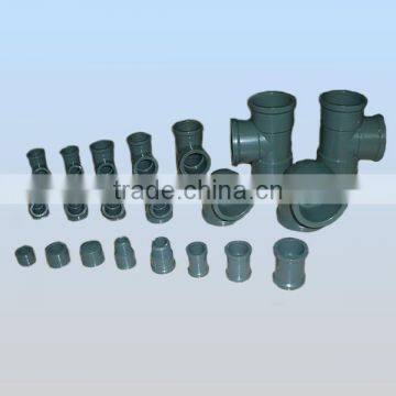 Cheap factory supply pvc plastic pipe fittings