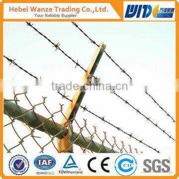 stainless steel barbed wire/single barned wire from Anping 2014