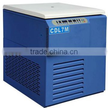 horizontal centrifuge with swing rotor CDL7M large volume refrigerated centrifuge