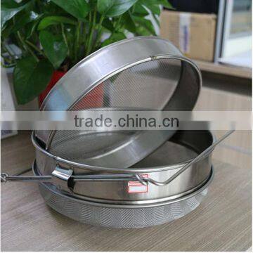 Hot Popular Best Quality Stainless Steel Honey Strainer Two Layers Honey Sieves for Honey Tank