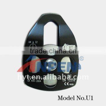 Aluminum Single Rescue Pulley for Rescue Industrial Fall Protection Height Work photo-2