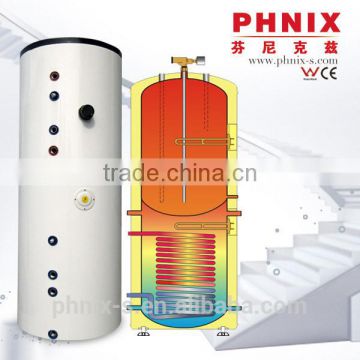 Stainless steel storage hot water cylinder