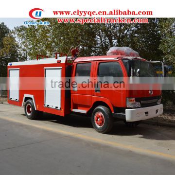 Dongfeng new 4000 liters airport fire truck 4cbm water tank fire truck for sale