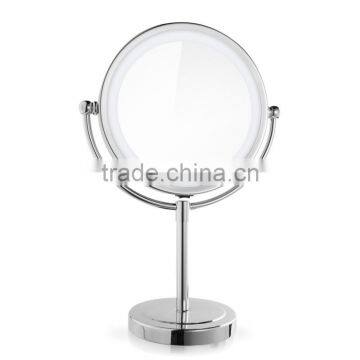 Battery Operated Desktop Two Sides Illuminated LED Cosmetic Makeup Mirror photo-4