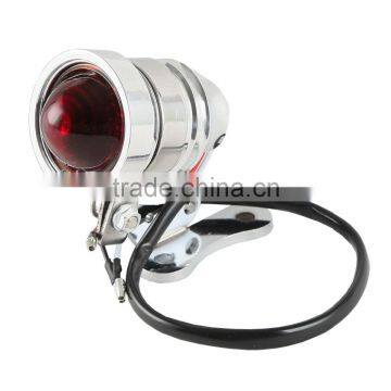 Chrome Aluminum LED Tail Light For Dyna Touring Softail Chopper Bobber photo-2