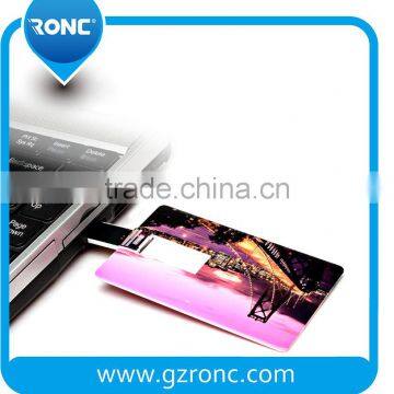 Wholesale 16 GB Credit Card Custom Logo USB Flash Drive photo-4