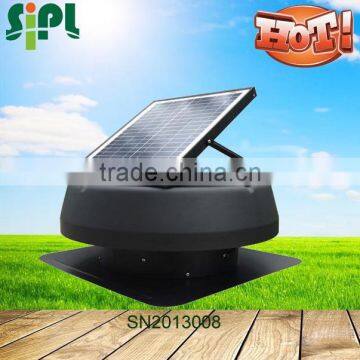 Vent tool solar panel rechargeble solar roof ventilation fan with DC motor Solar air exhaust ventilator solar panel attic fan