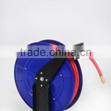 Metal Material Air Hose Reel With 15m Rubber Air Hose photo-3