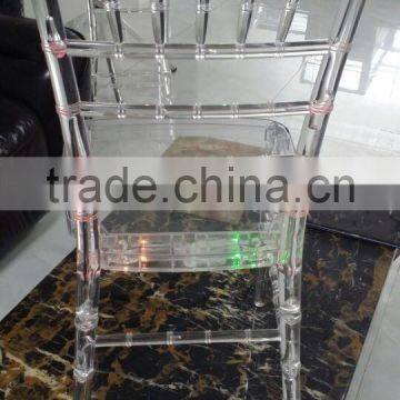 plastic chair factory price led light chair clear plastic chair