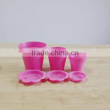 Plastic Flower Pot PP Garden Planter photo-3