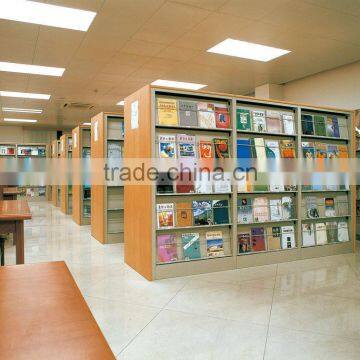 School 4-layer Singel Face Library Periodical Rack Cabinets Book Racks Cabinets photo-4
