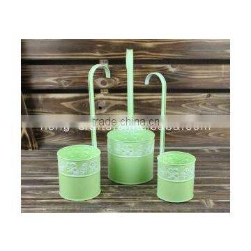 2013 News Spring Chemical metal flower planter pot