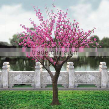 Pink fake light up cherry blossom tree for wedding decor