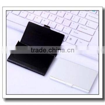 customed made logo Aluminum card case,stainless steel card case for wholesale