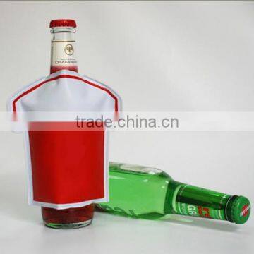 PVC Gel Sports Jacket Can Cooler Football T-shirt Design Wine Bottle Cooler photo-2
