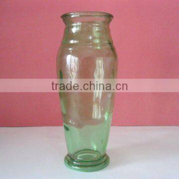 colourful glass vase for flower