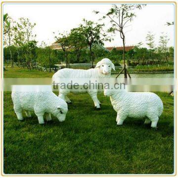 Customized Outdoor Garden Decoration Resin Sheep Sculpture China Factory photo-3