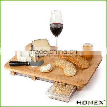 Multi-Use Circle Bamboo Serving Board/Homex_Factory