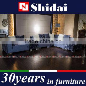 New Model Blue Color Big Corner Sofa Sectional G1105-RE photo-2