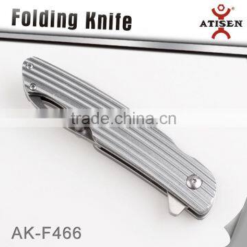 Newest Folding Knife Camping Hunting Knives 3Cr13 Blade Aluminum Handle Hand Tools