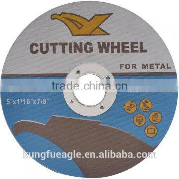 125*1.6*22.2mm En12413 abrasive Resin Cutting Discs