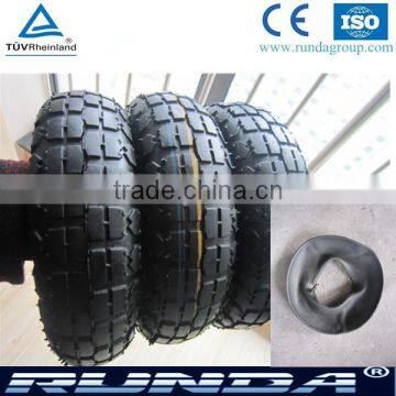 wheelbarrow tyre and inner tube 10"x3.50-4