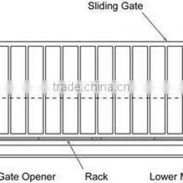 2600kg Automatic Electric Steel Sliding Gate Motor photo-3