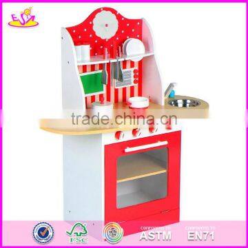 2017 Top Fashion Wooden Toddler Kitchen Set Best Design Wooden Toddler Kitchen Set Most Popular Toddler Kitchen Set W10C147 photo-6