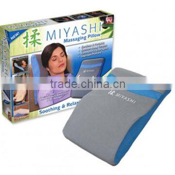 Vibration Heated Massage Back Pad With Timer, Optional Heating, 6 Vibrating Massage Modes and 5 Speeds