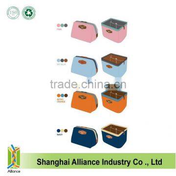 Fashion Promotional Multifunction Makeup Zipper Pouch Women Cosmetic Bags
