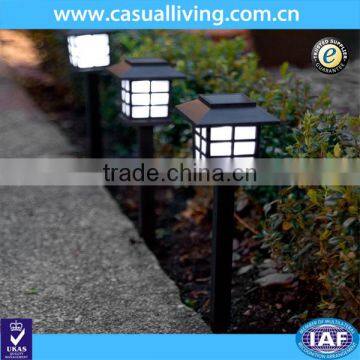 Solar Powered LED Path Light Outdoor Garden Lawn Landscape Solar Stake Light