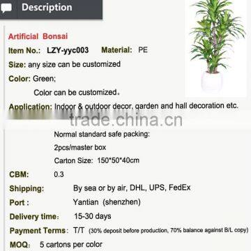 Best Selling Items Large Plastic Ficus Bonsai Tree for Outdoor Decoration photo-2