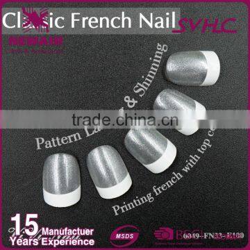 Custom Impress Artificial Fake Nails With Glue Nail Tips photo-3