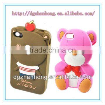 Phone protector: 3D animal shape galaxy s2 phone case 3d