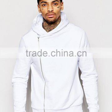 Asymmetric Zip up Hoodie