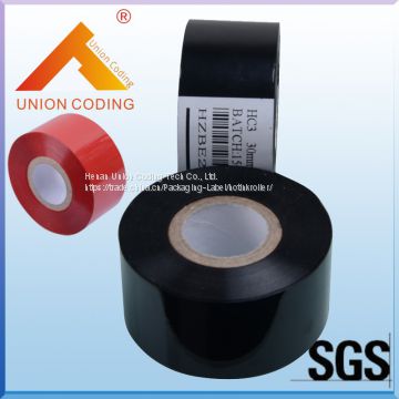 HC3 Type 30mm Width 120M length Black Code Printing Foil Ribbon