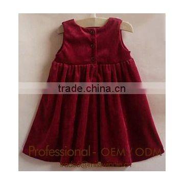 girl clothing winter,girl velvet dress, dresses