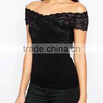 Girls Sexy Sleeveless Top 2016 off Shoulder Sexy Sleeveless Top HST3756 photo-3