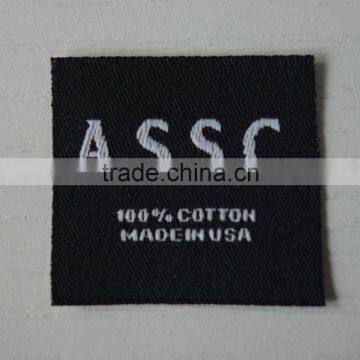 2017 Hot sales customized high density woven Labels clothing labels