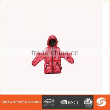 Newest design for Children's padding jacket red color