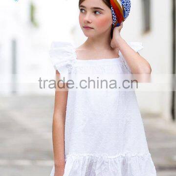 Baby Girl Dresses 2017 Cotton Custom Kids Clothing Wholesale Boutique Summer Girl Child Dress