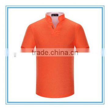 Hot Sale no Button Polo Shirt Wholesale Good Quality With OEM photo-4