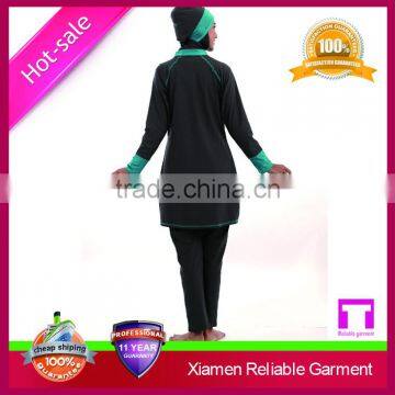 High Waist Islamic Swimsuits Muslim Swimwear photo-2