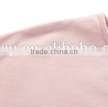 Women Sweet Pink Knitting Piece Before Printing the Waist Rope Bat Sleeve Dress photo-5