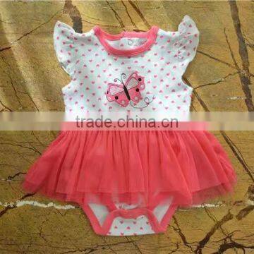 New Pattern Cotton Boutique Girl Clothing Baby Girl Romper photo-5
