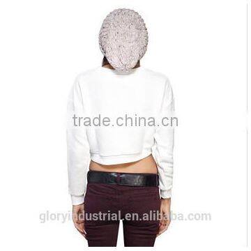 Fashion Sexy Lady Round Collar Printed Hoody photo-3