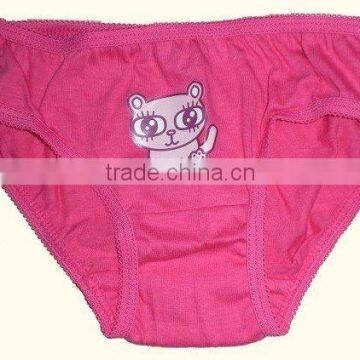 girls briefs with pattern