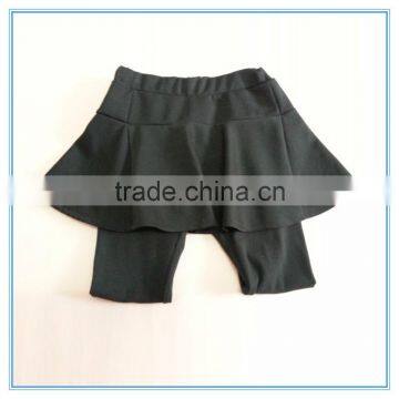 Wholesale OEM Soft Good Quality Comfortable Children Girl Pantskirts Leggings With Skirt for Girls Kids Girls Leggins photo-4