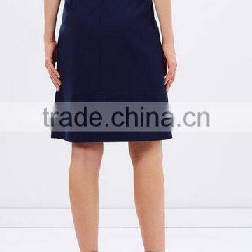 Runwaylover EY2188D Hot Sale 2017 Ladies Double-Breasted Pencil Skirt photo-2